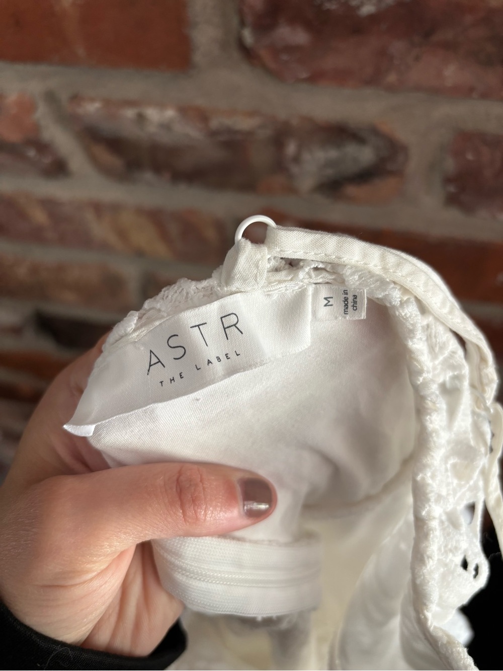 ASTR The Label White Lace Midi Dress, M - Picture 8 of 9